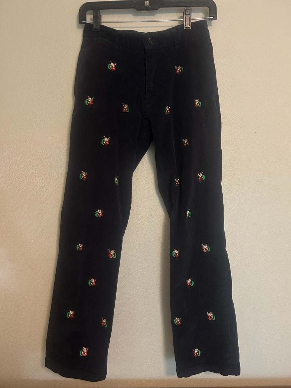 Castaway Beachcomber Corduroy Santa Pants Size 14 Navy Christmas - Picture 4 of 7